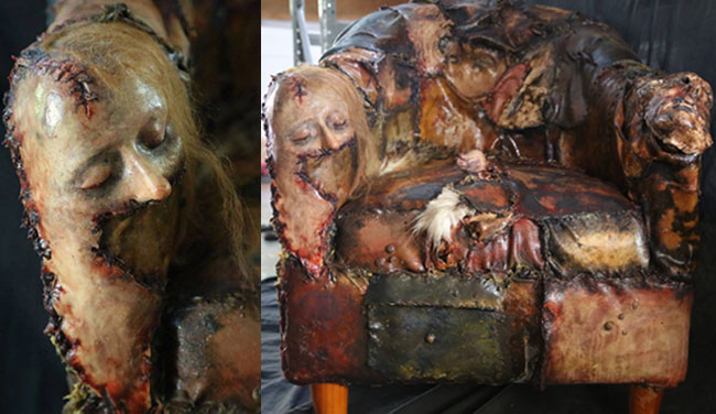 Ed-Gein-Skin-Chair | เพชรมายา