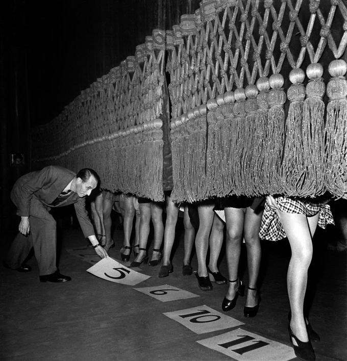 Contest For The Most Beautiful Legs, Paris, December 1946
