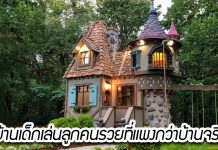 บริษัทแห่งนี้สร้างบ้านเด็กเล่นราคา 13 ล้าน ที่ดูหลุดมาจากเทพนิยาย